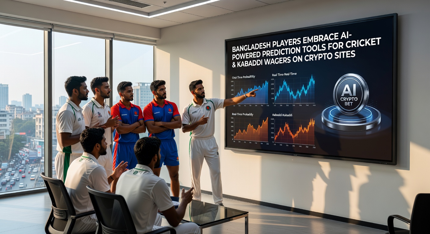 Bangladesh players using AI prediction tools for cricket and kabaddi wagers on crypto platforms
