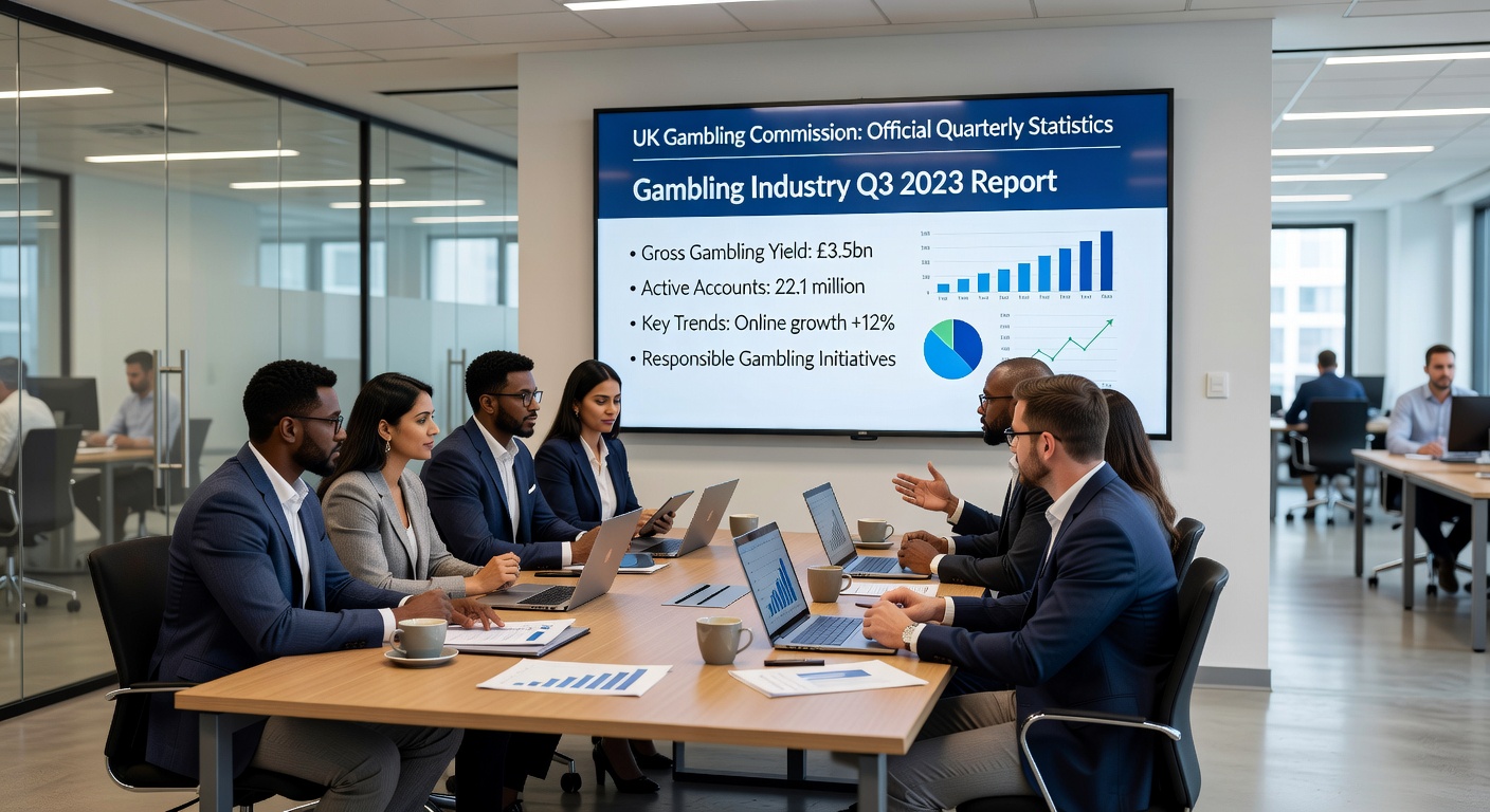 Chart illustrating Gross Gambling Yield breakdown for remote and land-based sectors in Q2 2025/26
