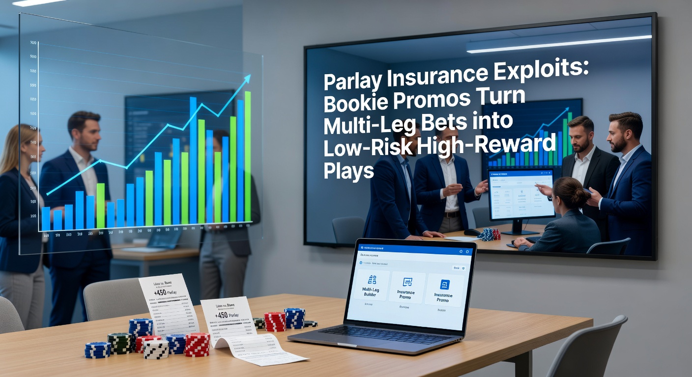 Screenshot of a bookmaker app displaying a 10-leg parlay with insurance promo active, odds breakdown, and refund simulation