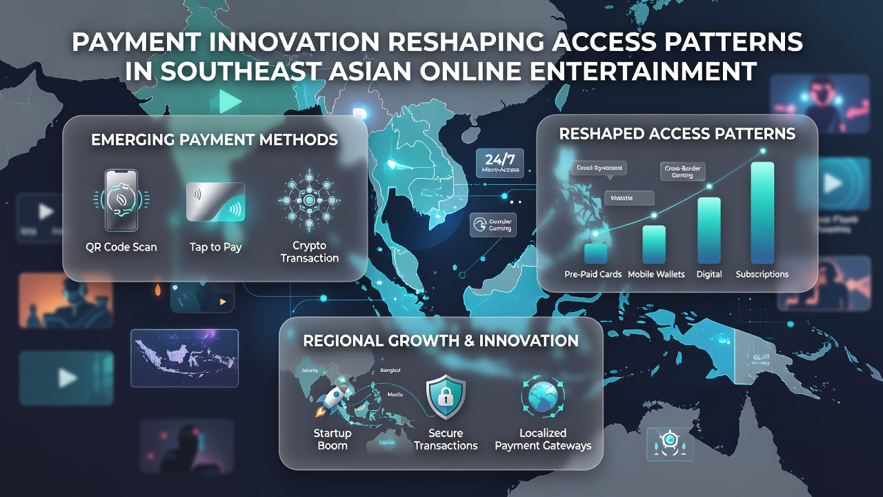 Southeast Asian users engaging with mobile payment apps for online entertainment platforms