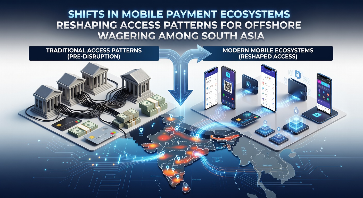 South Asian users engaging with mobile financial services on smartphones in everyday settings